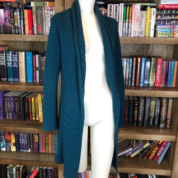 Leo & Nicole Sweaters - Leo & Nicole Green Knit Cardigan J340